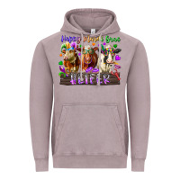 Vintage Zinc happy mardi gras heifer Vintage Hoodie - RacoonDesign