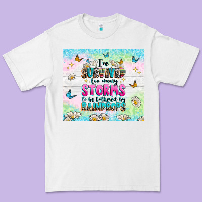Ive Survived Too Many Storms Premium Tee Designed By Texasbilliewilder