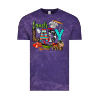 Cloud Purple lunch lady crew Vintage Tee - AdoDesignShop