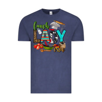 Vintage Denim lunch lady crew Vintage Tee - AdoDesignShop