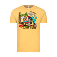 Vintage Mustard lunch lady crew Vintage Tee - AdoDesignShop