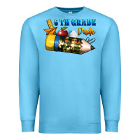 Ocean Blue 6 th grade dude Premium Sweatshirt - BundleAndBundleShop
