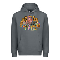 Rock Fall Scene Pumpkin Watercolor Pig Wagon Serape Cheetah Premium Hoodie - Bettercallsaul
