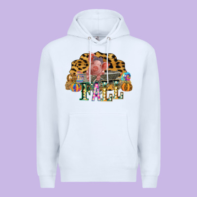 Fall Scene Pumpkin Watercolor Pig Wagon Serape Cheetah Premium Hoodie Designed By Bettercallsaul