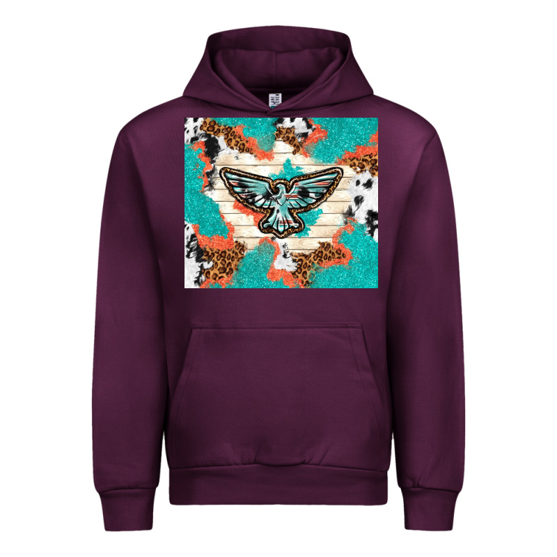 Freebird With Leopard And Cowhide Pattern Urban Hoodie by TumblerDesignByShophia | Teevron
