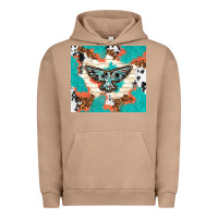 Pigment Burro freebird with leopard and cowhide pattern Urban Hoodie - TumblerDesignByShophia
