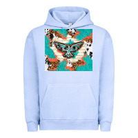 Pigment Grape Ice freebird with leopard and cowhide pattern Urban Hoodie - TumblerDesignByShophia