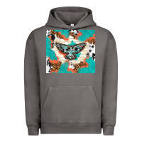 Pigment Tornado freebird with leopard and cowhide pattern Urban Hoodie - TumblerDesignByShophia