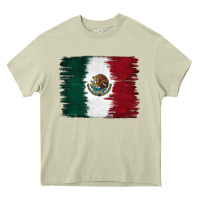 Mossy Mexican Flag Heavy Core Tee - RanaPortraitStore