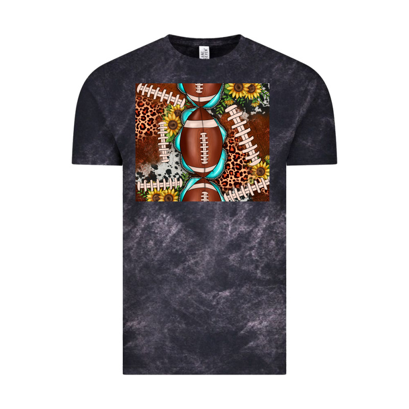 Football Leopard Gemstone Sunflower Tumbler3 Vintage Tee by JahusDesignShop | Teevron
