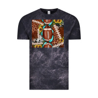 Cloud Black football leopard gemstone sunflower tumbler3 Vintage Tee - JahusDesignShop