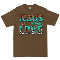 Cacao jesus is love Premium Tee - texasbilliewilder
