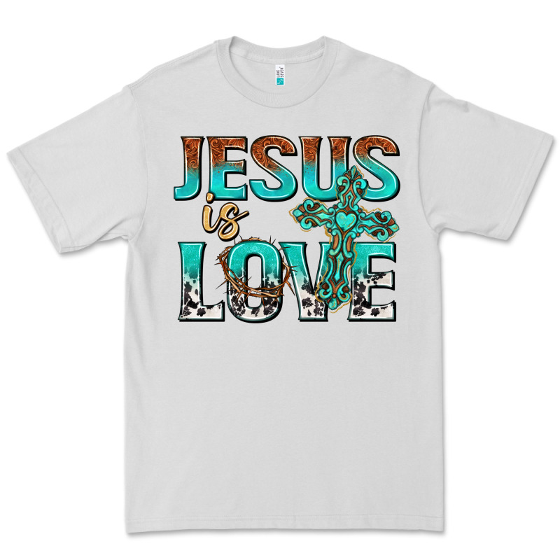 Jesus Is Love Premium Tee by texasbilliewilder | Teevron