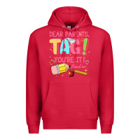 Cardinal dear parents tag youre it teacher Premium Hoodie - JahusDesignShop