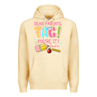 Pina Colada dear parents tag youre it teacher Premium Hoodie - JahusDesignShop