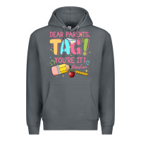 Rock dear parents tag youre it teacher Premium Hoodie - JahusDesignShop