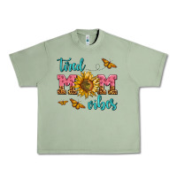 Oil Green tired mom vibes Urban Heavy Tee - AdoDesignShop