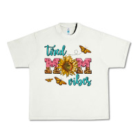 Pistachio tired mom vibes Urban Heavy Tee - AdoDesignShop