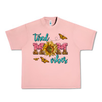Salmon tired mom vibes Urban Heavy Tee - AdoDesignShop