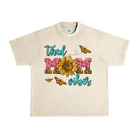 Sandshell tired mom vibes Urban Heavy Tee - AdoDesignShop