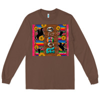 Chestnut rodeo serape leopard glitter Long Sleeve Tee - Artiststas