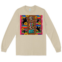 Mushroom rodeo serape leopard glitter Long Sleeve Tee - Artiststas