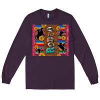 Plum rodeo serape leopard glitter Long Sleeve Tee - Artiststas