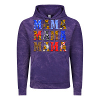 Cloud Purple mama american flag 4th of july Vintage Hoodie - HRA Design Shop