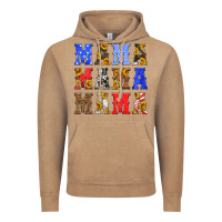 Vintage Coffee mama american flag 4th of july Vintage Hoodie - HRA Design Shop