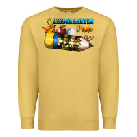 Antique Gold kindergarten dude Premium Sweatshirt - BundleAndBundleShop