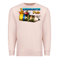 Pale Pink kindergarten dude Premium Sweatshirt - BundleAndBundleShop