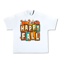 White happy fall Urban Heavy Tee - Artiststas