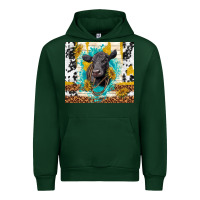 Forest Green black angus Urban Hoodie - TumblerDesignByShophia