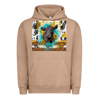 Pigment Burro black angus Urban Hoodie - TumblerDesignByShophia