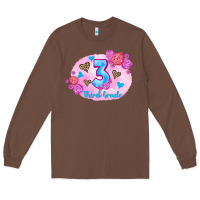 Chestnut back to school flowers third grade 3200x2400 Long Sleeve Tee - AdoDesignShop