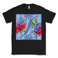 Black patriotic rose Classic Tee - BundleAndBundleShop