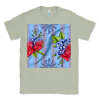 Matcha patriotic rose Classic Tee - BundleAndBundleShop