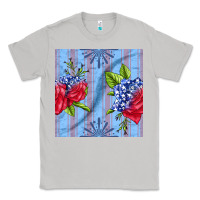 Moon Dust patriotic rose Classic Tee - BundleAndBundleShop