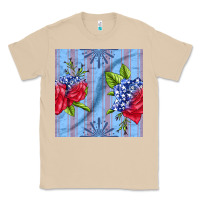 Mushroom patriotic rose Classic Tee - BundleAndBundleShop