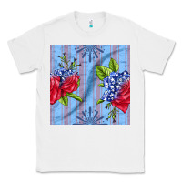White patriotic rose Classic Tee - BundleAndBundleShop