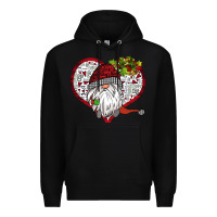 Black Valentine's Day Gnome Premium Hoodie - Bettercallsaul