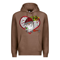 Chestnut Valentine's Day Gnome Premium Hoodie - Bettercallsaul