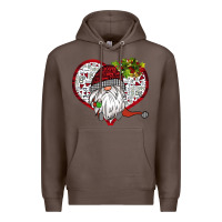 Coffee Valentine's Day Gnome Premium Hoodie - Bettercallsaul