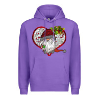 Purple Valentine's Day Gnome Premium Hoodie - Bettercallsaul