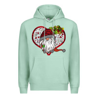 Seafoam Valentine's Day Gnome Premium Hoodie - Bettercallsaul