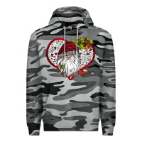 Valentine's Day Gnome Premium Hoodie | Teevron