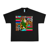 Black san judas leopard cowhide gemstone Urban Heavy Tee - JahusDesignShop