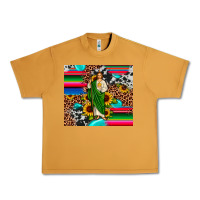 Peanut Butter san judas leopard cowhide gemstone Urban Heavy Tee - JahusDesignShop