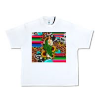 White san judas leopard cowhide gemstone Urban Heavy Tee - JahusDesignShop