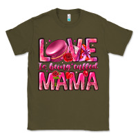 Army Green Love is Being Called Mama Classic Tee - CowhideDigitalArt